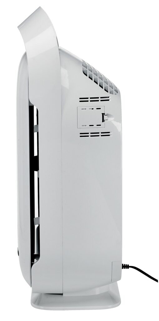 GermGuardian Hi-Performance Air Purifier with HEPA Pure Filter, Timer, Ionizer, Removes 99.97% of Pollutants, Large Rooms up to 1620 Sq. Ft., UV-C Light Helps Reduce Germs, 27”, White, AC9200WCA - Image 6