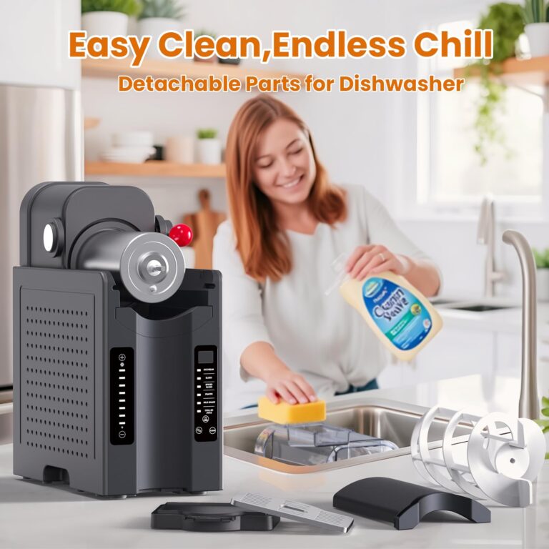 Slushie Machine - Professional Frozen Drink Maker No Ice Needed- 70 oz Slushy Machine for Home with LED Display - One-Touch Reservation & 6 Pre-set Programs for Frozen Margaritas, Frappés & Ice Cream - Image 2