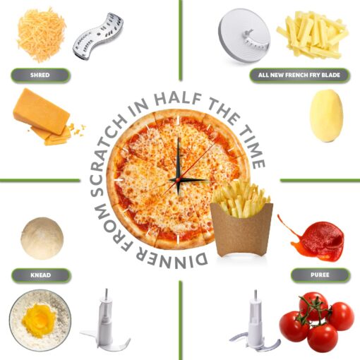 Braun 12 in 1 Multi-Functional Food processor | Kitchen System With Dual Control Technology, chopper, Blender, Juice Extractor, Citrus Juicer and French fry disc-made in Europe with German Engineering - Image 4
