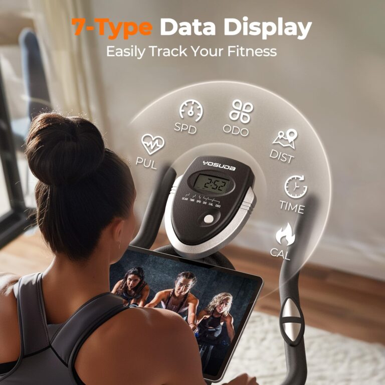 YOSUDA Indoor Cycling Bike - 2023 Version - Stationary Bike with Tablet Mount & Comfortable Seat Cushion - Image 4