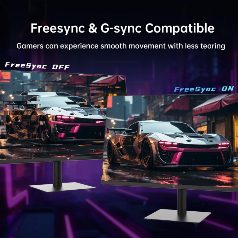 KTC 32 Inch 2K Monitor, 1440P IPS Computer Monitor, 100Hz Frameless QHD PC Monitor for Office & Gaming, Eye Care, G-Sync/FreeSync, 109% sRGB, HDR, HDMI/DP, Tilt Adjustable, VESA Mountable, H32T13 - Image 5