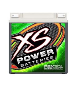 XS Power PSX30L 2,000 Amp AGM Battery with M6 Terminal Hardware - 12 Volt 32Ah 500CA Deep Cycle AGM Powersports Powercell for UTV, Motorcycle, Snowmobile - 21 lbs, Maintenance Free, Sealed Design