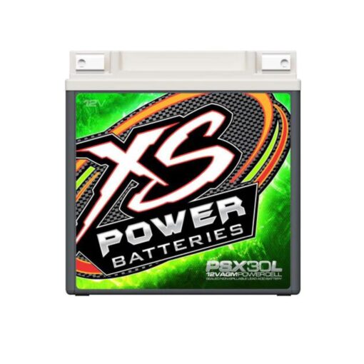 XS Power PSX30L 2,000 Amp AGM Battery with M6 Terminal Hardware - 12 Volt 32Ah 500CA Deep Cycle AGM Powersports Powercell for UTV, Motorcycle, Snowmobile - 21 lbs, Maintenance Free, Sealed Design