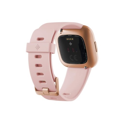 Fitbit Versa 2 Health and Fitness Smartwatch with Heart Rate, Music, Alexa Built-In, Sleep and Swim Tracking, Petal/Copper Rose, One Size (S and L Bands Included) - Image 8