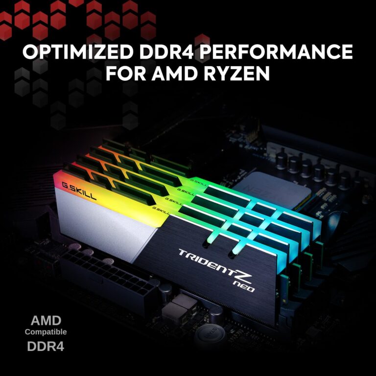 G.Skill Trident Z NEO Series (XMP) DDR4 RAM 64GB (2x32GB) 3600MT/s CL16-22-22-42 1.45V Intel AMD Desktop Computer Memory UDIMM - (F4-3600C16D-64GTZN) - Image 4