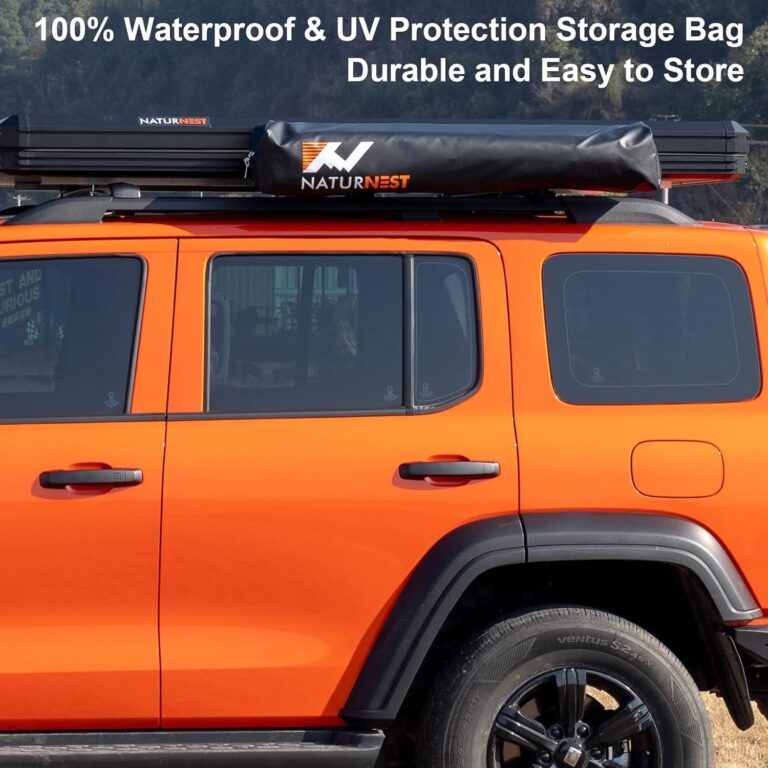 Naturnest Shower Tent Shower Awning for Overland Universal Vehicle, Changing Privacy Room, Camping Shower, Easy to Install for Camping Trips - Image 3