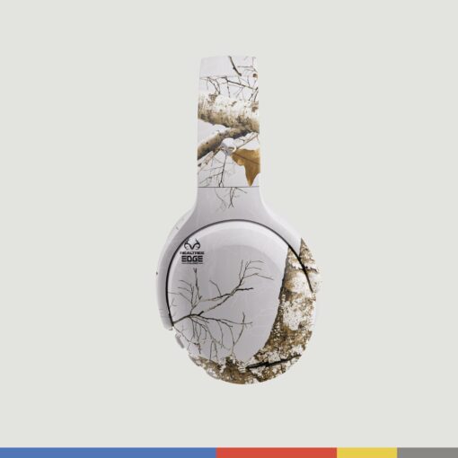 Skullcandy Crusher ANC 2 Over-Ear Active Noise Cancelling Wireless Bluetooth Headphones with Sensory Bass, Alexa Voice Control, 50 Hr Battery, Microphone - Realtree Edge Colors White - Image 5