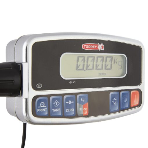 TORREY PZC5/10 Electronics Portion Control Scale, Large LCD Display, Rechargeable Battery, Tare Function, 5 kg/10 lb, Stainless Steel - Image 7