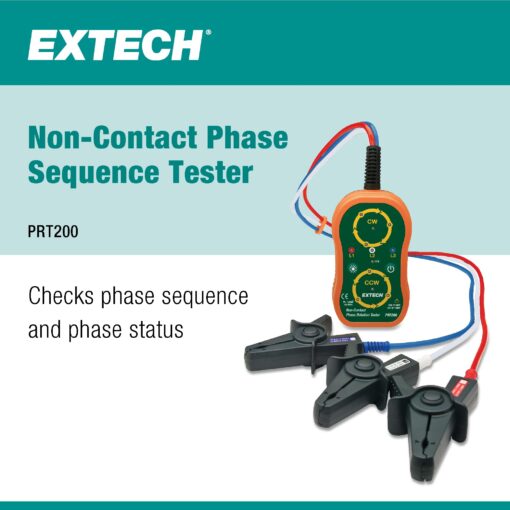Extech PRT200 Non-Contact Phase Sequence Tester - Image 7