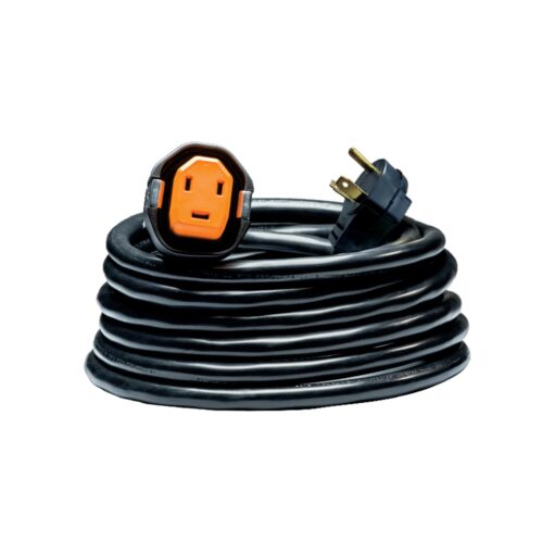 SmartPlug R30303 30 Amp Power Cord – 30' Locking Shore Power Cable, Weatherproof, Reverse Polarity Indicator, Secure Connection, Durable RV Accessories & Camper Essential for Safe Shore Power