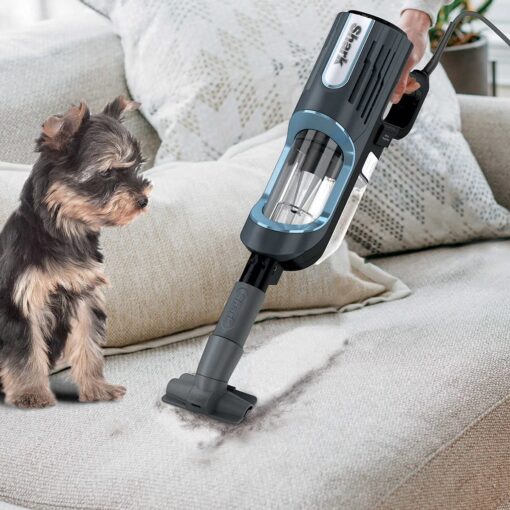 Shark UV580 Corded Stick Vacuum Performance Ultralight DuoClean with Self-Cleaning Brushroll, Removable Handheld, Blue (Renewed) - Image 6