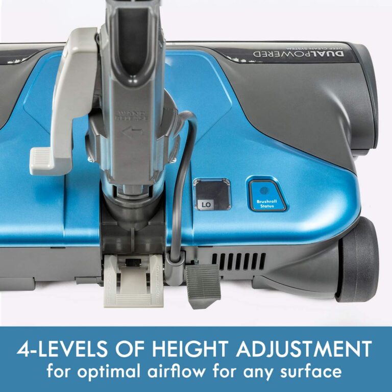 Kenmore Pet Friendly Lightweight Bagged Canister Vacuum Cleaner with Extended Telescoping Wand, HEPA, 2 Motors, Retractable Cord, and 4 Cleaning Tools, Blue - Image 3