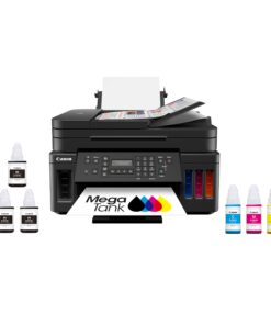 Canon G7020 All-in-One Printer Home Office | Wireless Supertank (Megatank) Printer | Copier | Scan, | Fax and ADF with Mobile Printing, Black, Works with Alexa