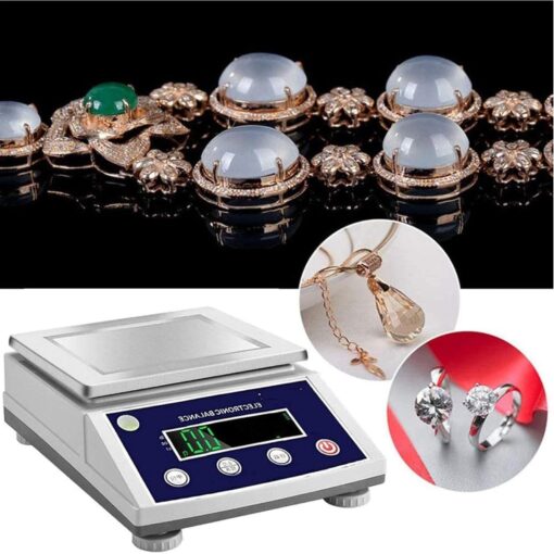 Precision Analytical Electronic Balance 1000g/0.01g, high-Precision Laboratory Scale, Laboratory Weighing Balance, Jewelry Scale, Kitchen Precision Weighing Electronic Scale - Image 3