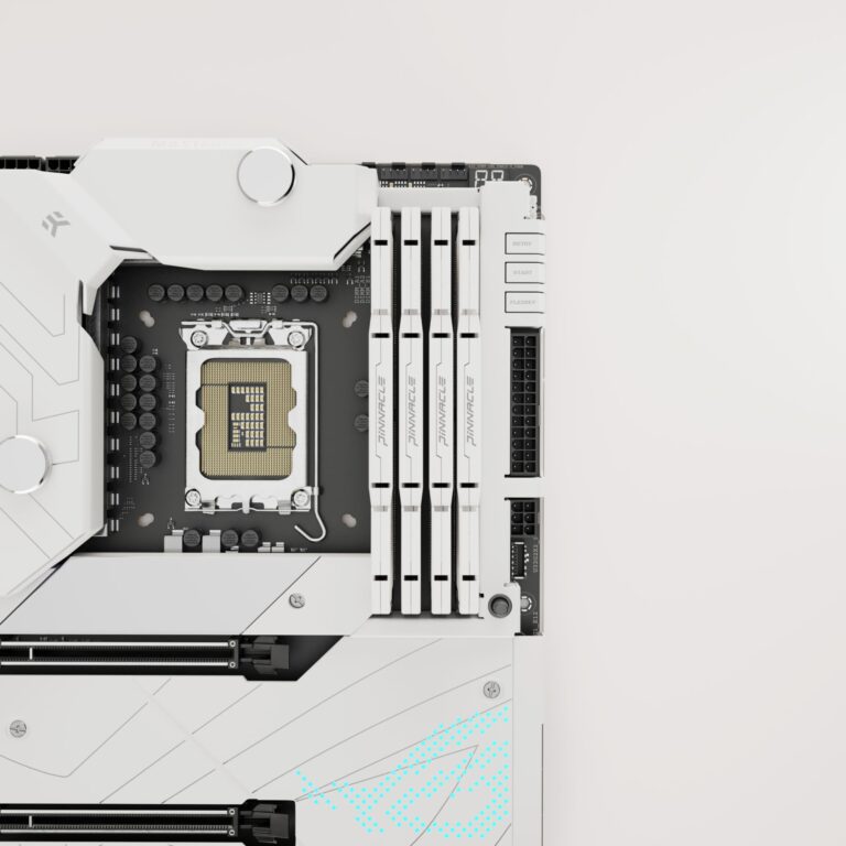 Timetec Pinnacle Konduit 128GB KIT(4x32GB) DDR4 3200MHz PC4-25600 CL16-18-18-38 XMP2.0 Overclocking 1.35V Dual Rank Compatible for AMD and Intel Desktop Gaming PC Memory Module - White - Image 7