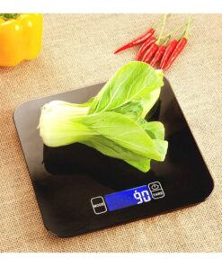Ultra-Thin 15KG Digital Kitchen Scale Waterproof Precision Baking Food Scale Platform Metering Weighing Balance Electronic Scale (Color : 5kg/1g) (5kg/1g) (15kg/1g)