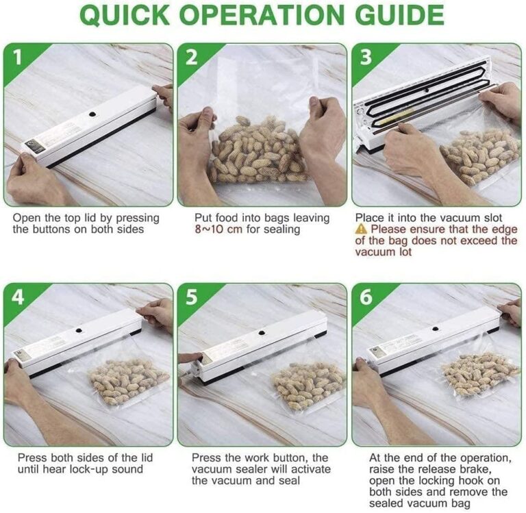 Household vacuum machine packaging machine food vacuum sealing machine small commercial automatic packaging bag vacuum preservation - Image 3