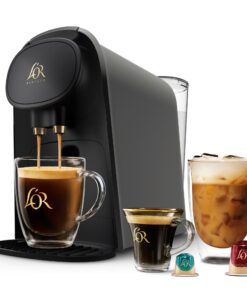 L'OR Barista System Coffee and Espresso Machine Combo by Philips, Matte Grey
