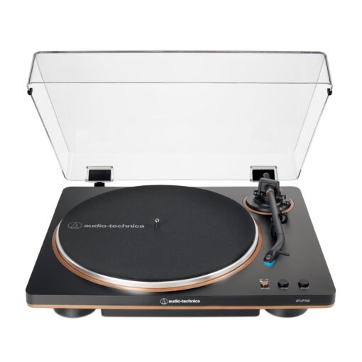Audio-Technica AT-LP70X Fully Automatic Belt-Drive Turntable - Black/Bronze