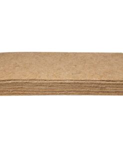 Chanvra Grow Microgreens Growing Mat, Natural Hemp Mats for Growing Sprouting Kits, Hydroponic Hemp Pads, Hemp Grow Mat for Wheatgrass, Sunflower & More, Microgreen Mat, 10x20" (100)