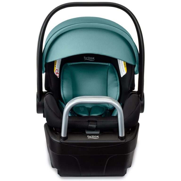 Britax Willow S Infant Car Seat with Alpine Base, ClickTight Technology, Rear Facing Car Seat with RightSize System, Jade Onyx - Image 3