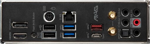 MSI MAG B550M Mortar MAX WiFi Gaming (AMD Ryzen 5000 Series, AM4, DDR4, PCIe 4.0, SATA 6Gb/s, M.2, USB 3.2 Gen 2, HDMI/DP, Wi-Fi 6E, Bluetooth 5.2, 2.5Gbps LAN, Micro ATX) - Image 3