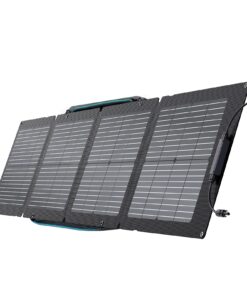 EF ECOFLOW 110W Portable Solar Panel, Foldable with Carry Case, High 23% Efficiency, IP68 Water & Dustproof Design for Camping, RVs, or Backyard Use