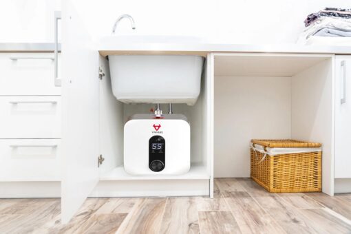 VINABUKS Electric Water Heater Smart 3.3 Gallon Point of Use Hot Water Heaters 120V US Safty Plug Boiler Wash Under Sink (15L) - Image 4