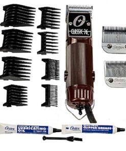 OSTER Classic 76 Hair Clipper Bundle - 2 items, includes pack of 8 plastic comb blades