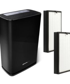 PuroAir 400 HEPA Air Purifiers for Home Large Rooms - Covers 2,000 Sq Ft - Filters Up To 99.9% of Pollutants, Smoke, Pollen, Dust, and VOCs - Quiet HEPA Air Filter - Air Purifiers for Bedroom