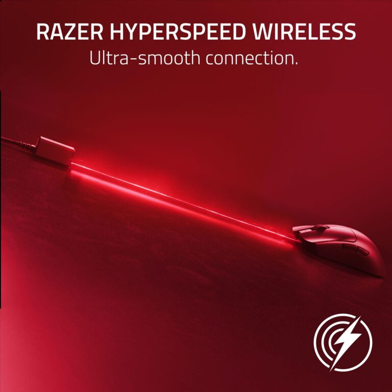 Razer Viper V3 Pro Wireless Esports Gaming Mouse: Symmetrical - 54g Lightweight - 8K Polling - 35K Optical Sensor - Gen3 Optical Switches - 8 Programmable Controls - 95 Hr Battery - Sentinels Edition - Image 5
