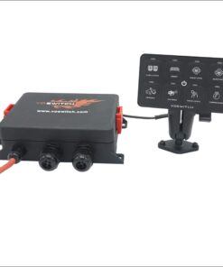 Voswitch UV100 8 Gang Programmable Switch Panel Power Control System for Truck UTV Side by Side Boat 12V Battery Use