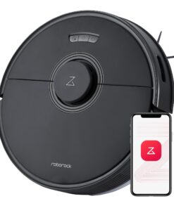 roborock Q7 Max Robot Vacuum and Mop, 30-Level Adjustable Water Flow, 4200Pa Suction, PreciSense LiDAR Navigation, No-Go Zone, No-Mop Zone, 3D Mapping, App & Voice Control, Ideal for Pet Hair