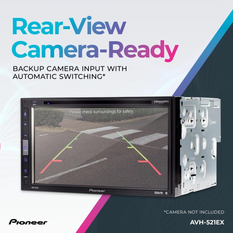 PIONEER 6.8” AVH-521EX Multimedia Receiver - Bluetooth, CD and DVD Playback, Amazon Alexa, Rear Camera Capable - Image 3