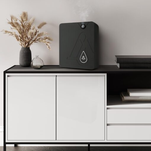 AromaPlan Bluetooth Smart Scent Air Machine for Home + 2 Fragrances– Smart Cold Air Technology, Hotel Collection Diffuser, Waterless Whole House Scent Diffuser with Top Picks Fragrance Kit, Black - Image 8