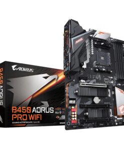 GIGABYTE B450 AORUS PRO Wi-Fi (AMD Ryzen AM4/ATX/M.2 Thermal Guard with Onboard Wi-Fi/HDMI/DVI/USB 3.1 Gen 2/DDR4/Motherboard)