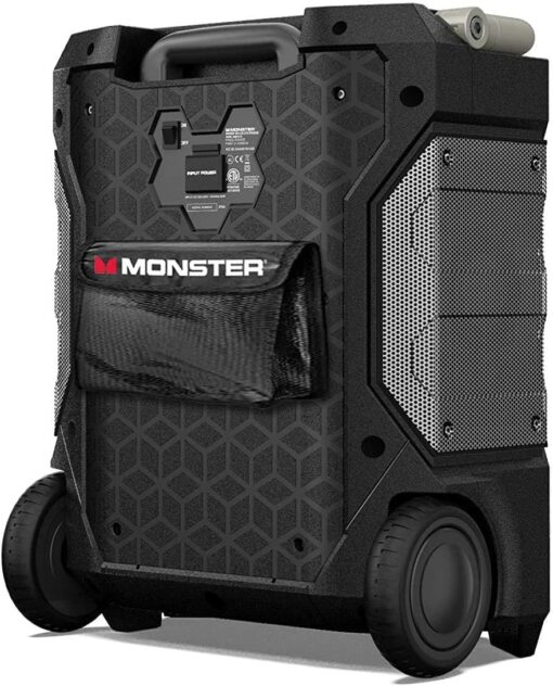 Monster Rockin’ Roller 270 Indoor/Outdoor Portable Bluetooth Speaker | up to 200W of 270 Degree Sound & up to 100 Hours of Playtime - Image 5