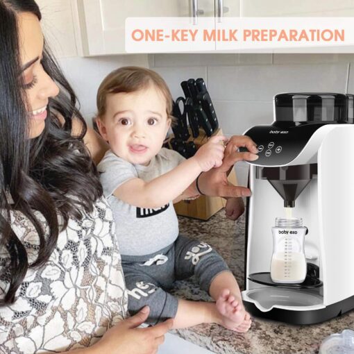BabyEXO Formula Milk Dispenser, Automatic Electric Formula Mixer Warmer, Milking Machine for Baby - Easily Make Bottle with Automatic Powder Blending - Image 5