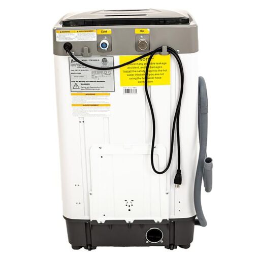 Avanti CTW14X0W-IS Compact Washing Machine 1, 13.8-Cu.Ft, White - Image 3