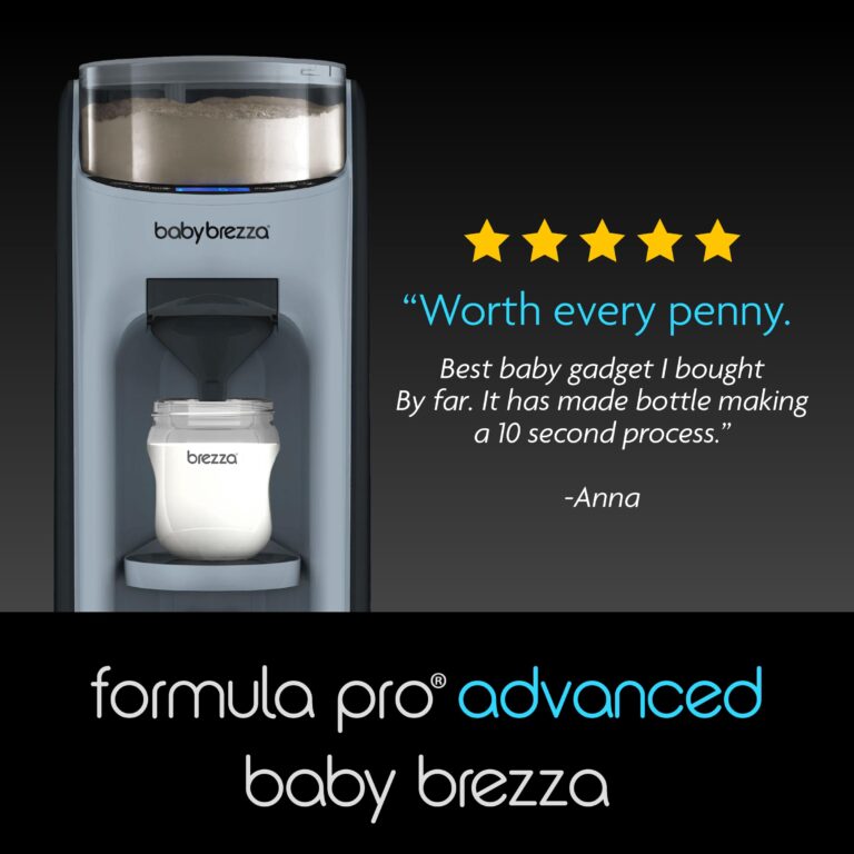 Baby Brezza New and Improved Formula Pro Advanced Formula Dispenser Machine - Automatically Mix a Warm Formula Bottle Instantly - Easily Make Bottle with Automatic Powder Blending, Slate - Image 2