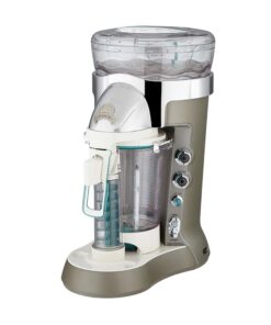Margaritaville Bali Frozen Concoction Maker with Self-Dispensing Lever, Automated Drink Mixer for Smoothies, Margaritas, Daiquiris, and Colada, 60 oz. Jar, Gray