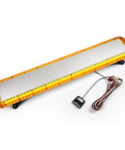 ASPL 47" 88 LED High Intensity Low Profile Roof Top Strobe Light Bar Emergency Warning Strobe Lights for Tow Truck Construction Vehicles (Amber)