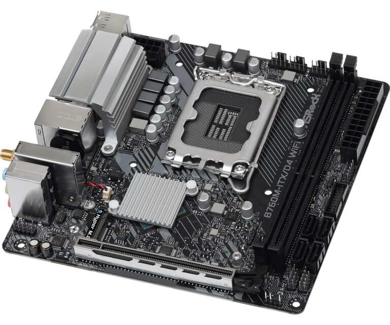 ASRock B760M-ITX/D4 WiFi Supports 13th Gen & 12th Gen Intel® Core™ Processors (LGA1700) - Image 5