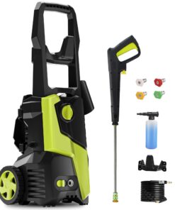 Electric Power Washer 4000P Max 2.5G Pressure Washer Electric Powered 4 Quick Connect Nozzles 25FT Hose, Soap Tank Ideal for Car Driveway Patio Pool Clean