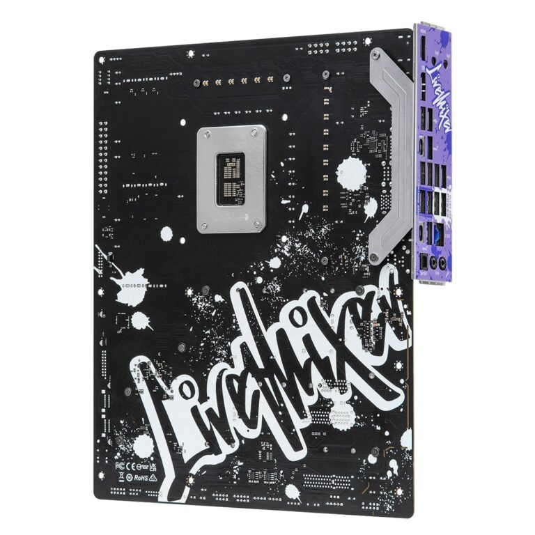 Asrock Z790 LIVEMIXER, Intel Z790, 1700, ATX, 4 DDR5, HDMI, DP, eDP, 2.5G LAN, PCIe5, RGB, 5X M.2 - Image 3