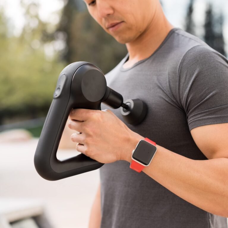 TheraGun Prime Quiet Deep Tissue Therapy Massage Gun - Bluetooth Enabled, Electric Percussion Massage Gun & Personal Massager for Pain Relief in Neck, Back, Leg, Shoulder and Body (Prime G4) - Image 2