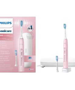 Philips Sonicare ExpertClean 7500 Pink, Rechargeable Electric Power Toothbrush, HX9690/07