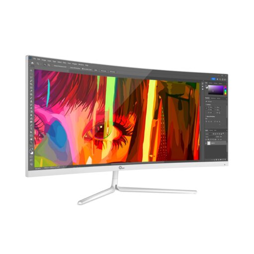 30 inch Curved Monitor - Ultra Wide FHD 1080P 200Hz Curved Office Monitor, Anti-Glare Screen VA Panel, 21:9 WFHD(2560x1080P) 16.7M Display Colors 95% sRGB, Freesync, 1500R PC Monitors, HDMI DP Display - Image 8