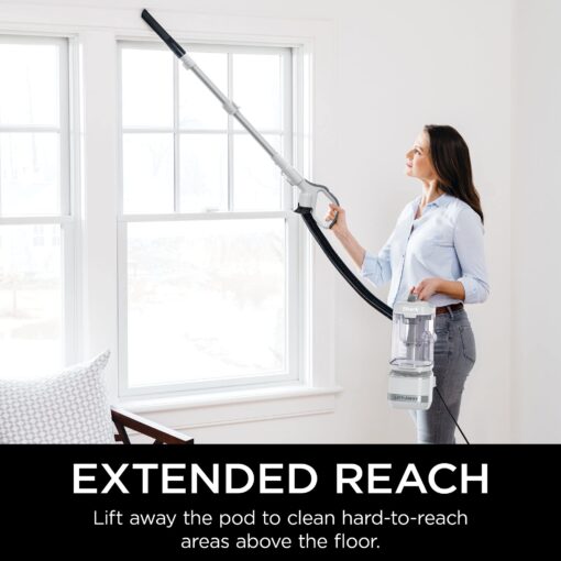 Shark LA300 Navigator Lift-Away ADV Corded Upright Vacuum, White (Renewed) - Image 8
