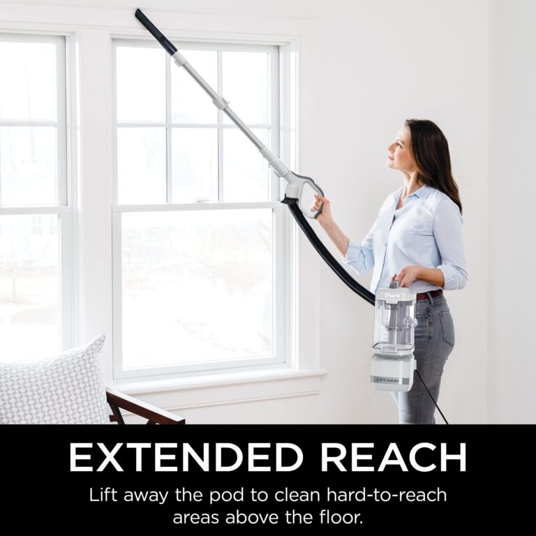 Shark LA300 Navigator Lift-Away ADV Corded Upright Vacuum, White (Renewed) - Image 8